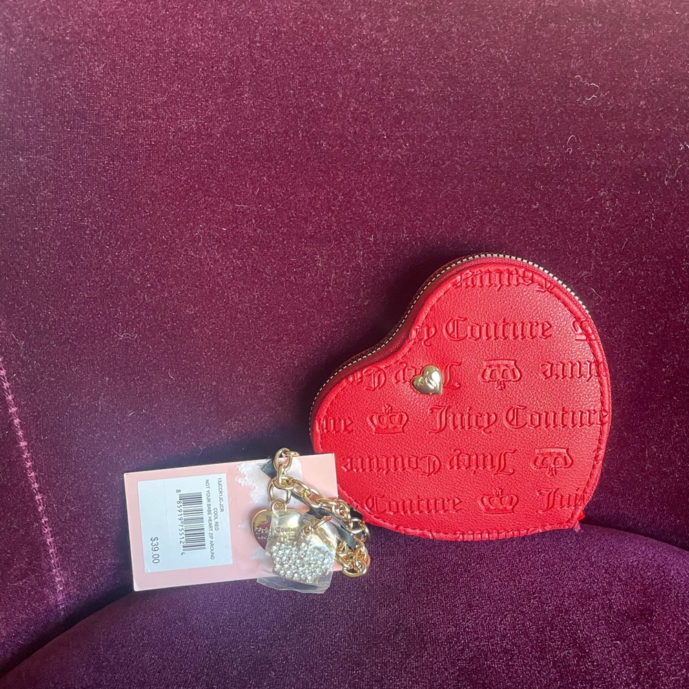 Small Red Juicy Couture Wallet
